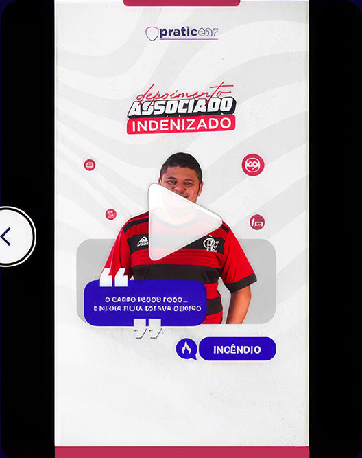 Depoimento de associado indenizado 1